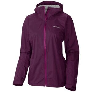 Columbia EVAPOURation Women’s Water-Resistant Hooded Jacket- Small